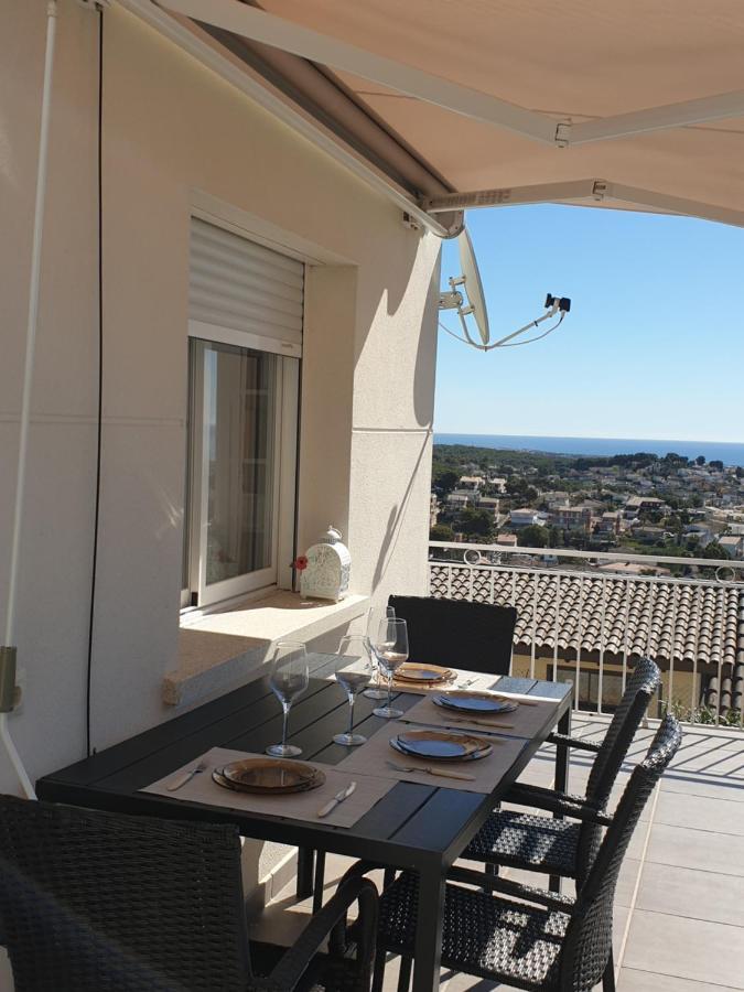Precioso Apartamento Con Vista Al Mar Calafell Eksteriør bilde